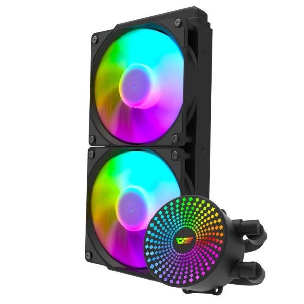 Darkflash Liquid cooler DC240 240mm Radiant Black Darkflash Liquid cooler DC240 240mm Radiant Black